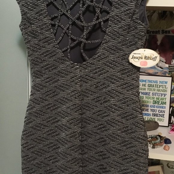 Vintage "Brand New" 1999 Joseph Ribkoff silver - Picture 12 of 12